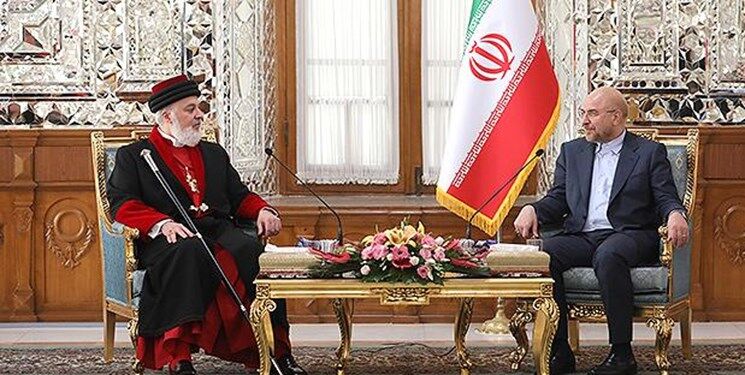 رهبر جهانی کلیسای شرق آشوری با قالیباف دیدار کرد